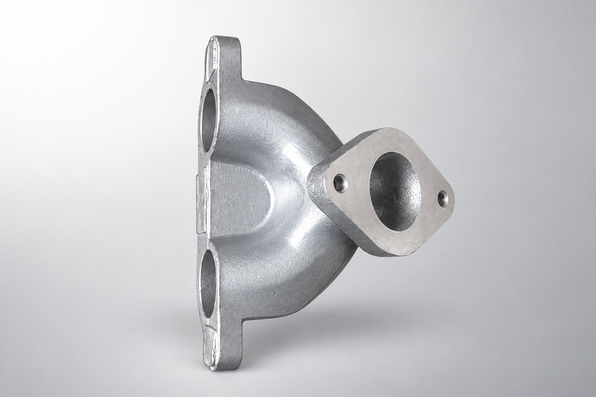 6061-T6 rheocasting automotive flywheel housing