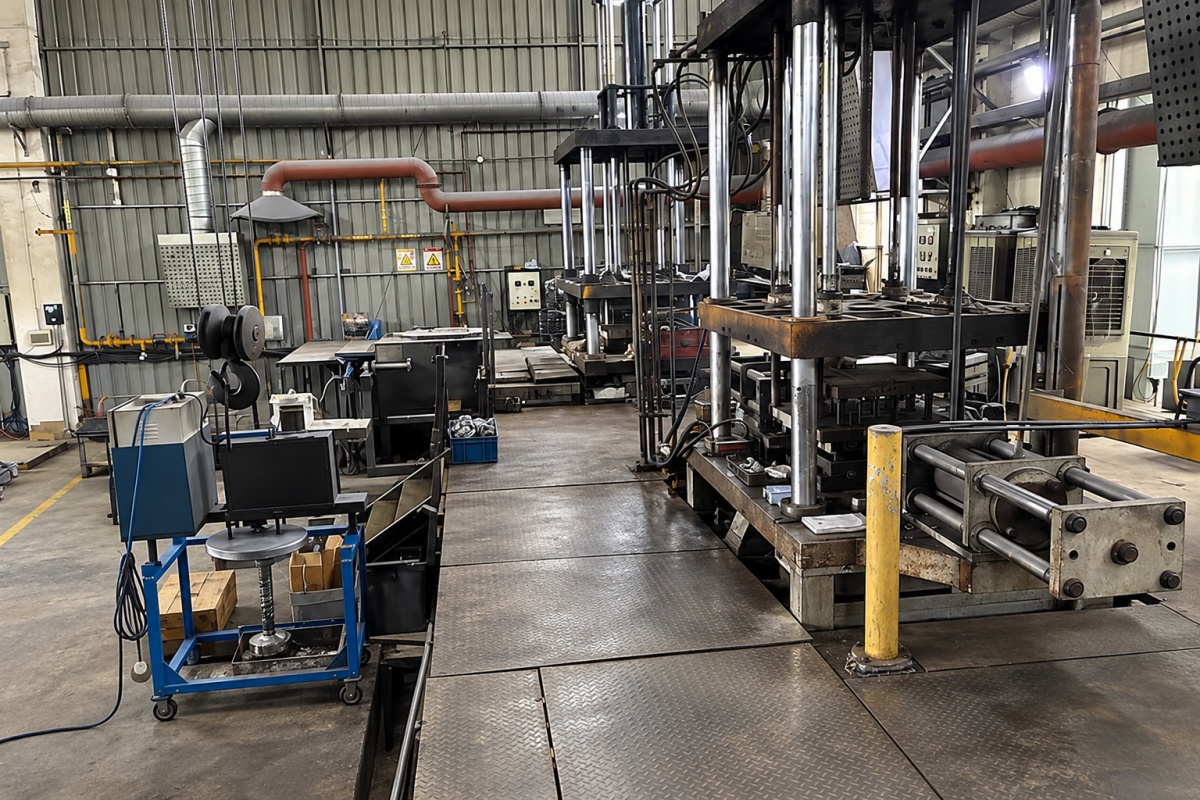FUERD low pressure casting production line