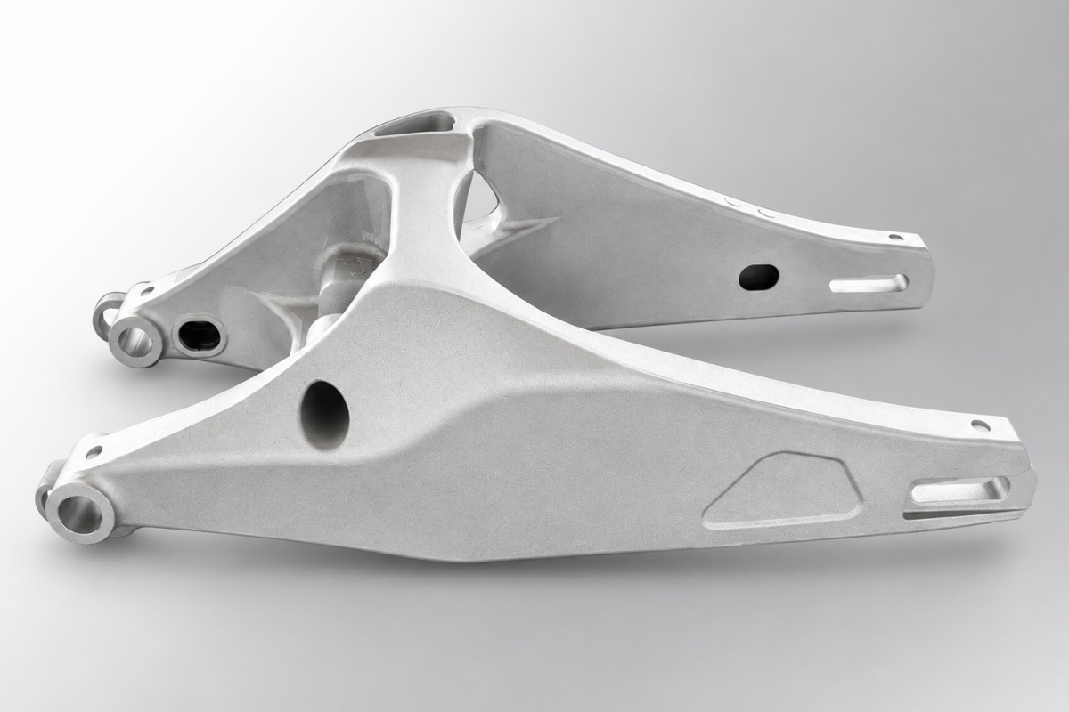 Precision machined low pressure casting