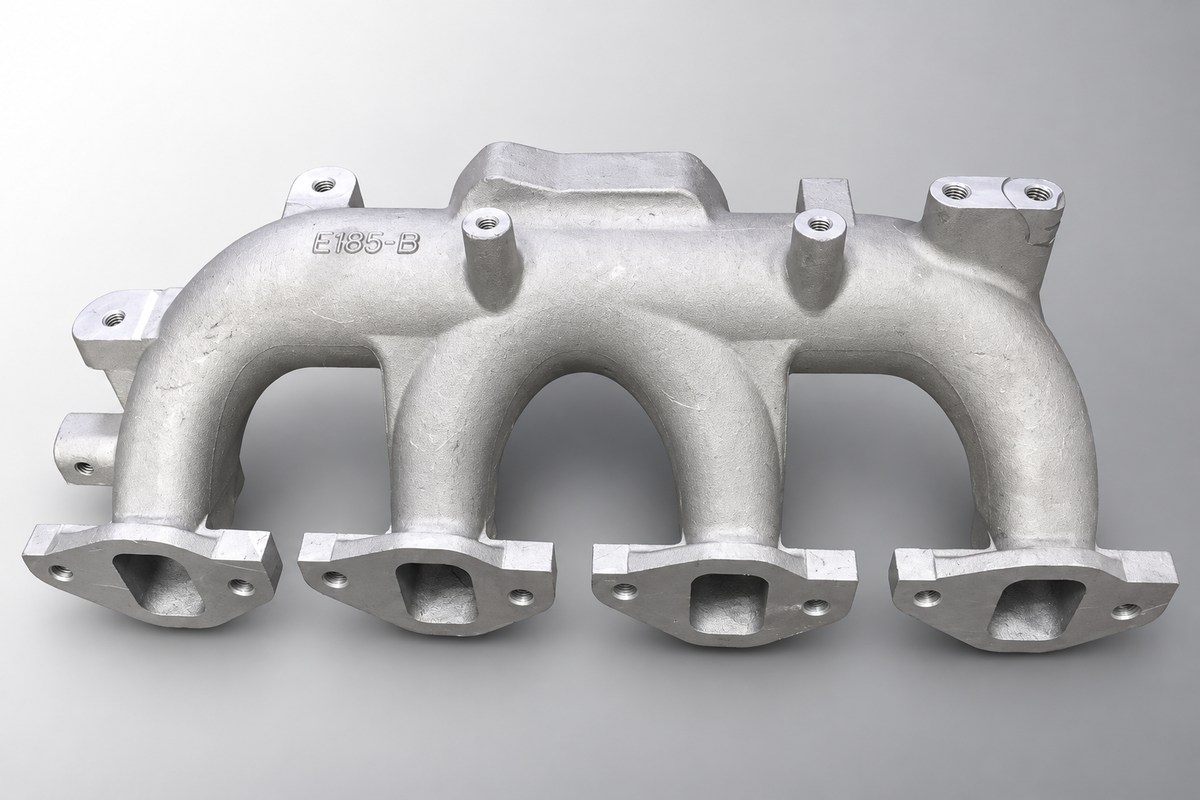 Gravity cast aluminum mounting part