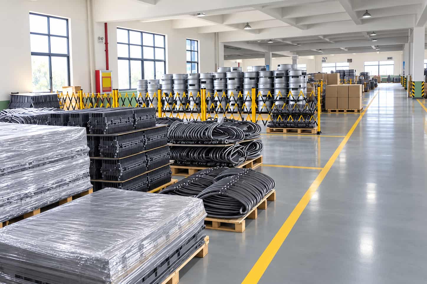Anti-collision protective packaging for CNC parts