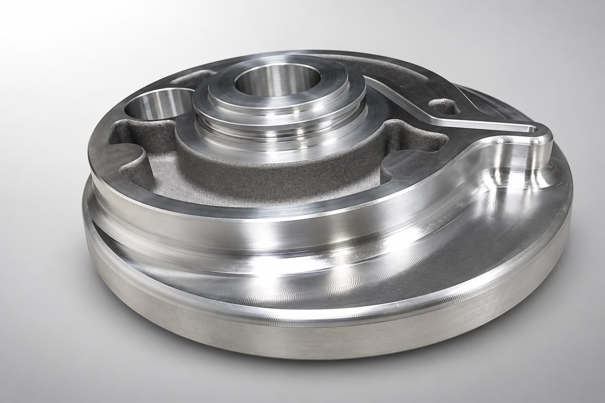 6061-T6 rheocasting automotive clutch housing