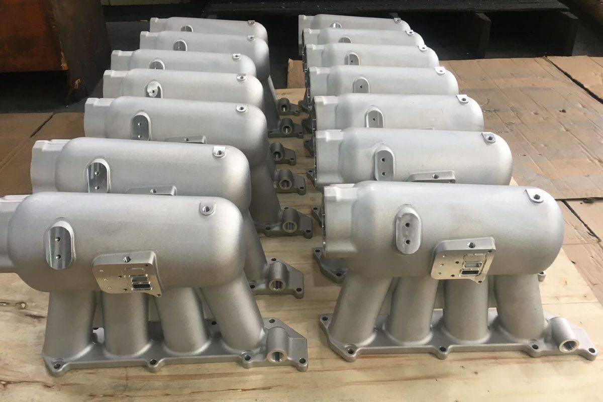 Finished CNC machined casting parts