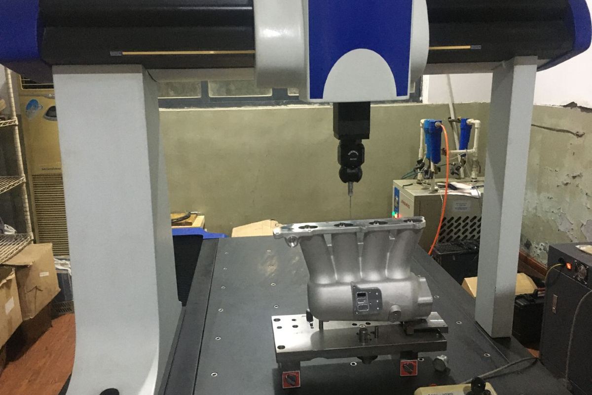 Zeiss CMM coordinate inspection of casting parts
