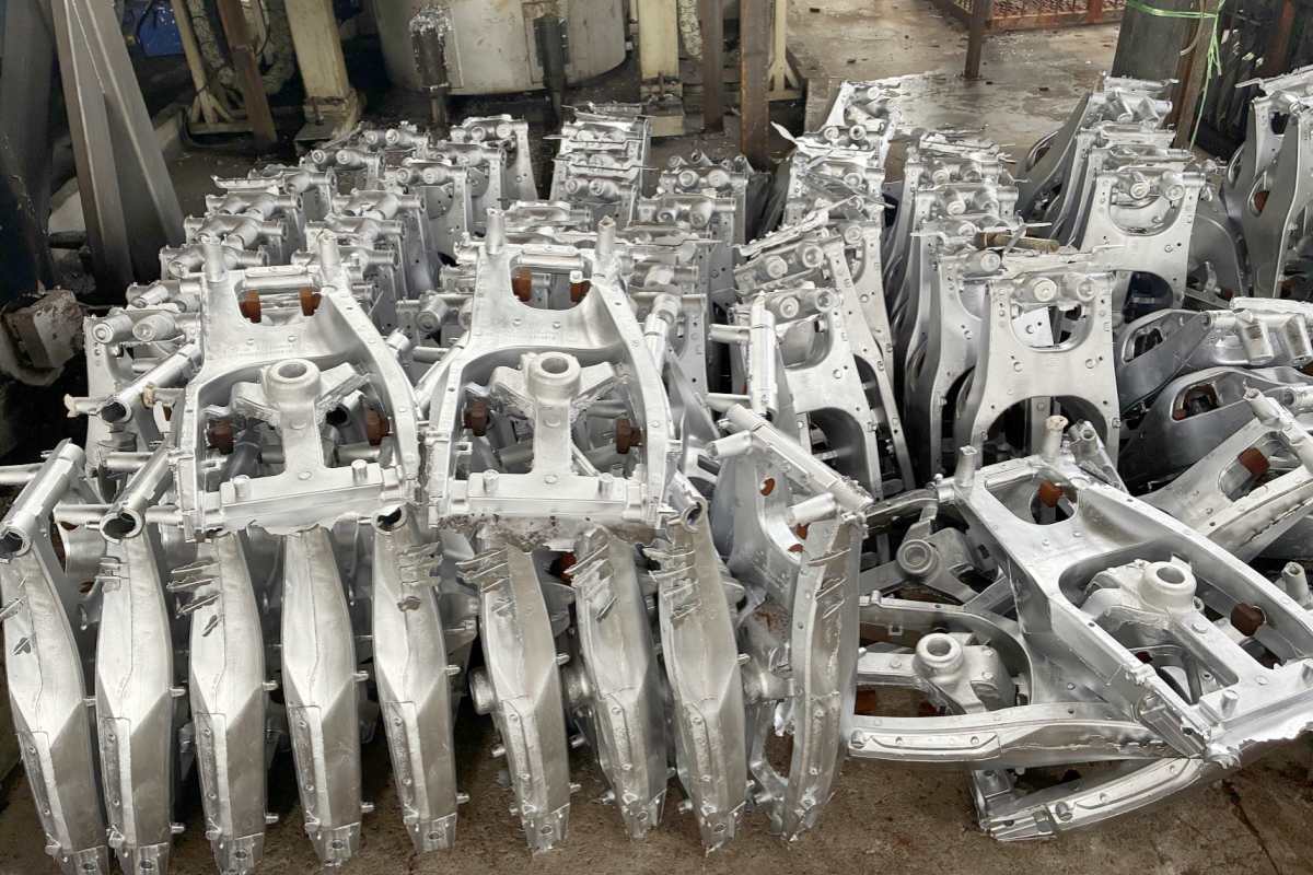 FUERD low pressure die casting process flow