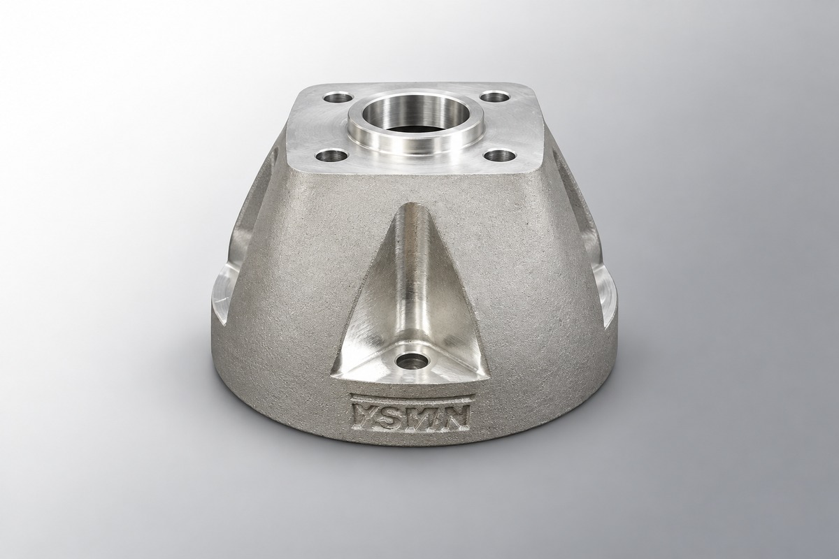 Gravity cast aluminum valve housings
